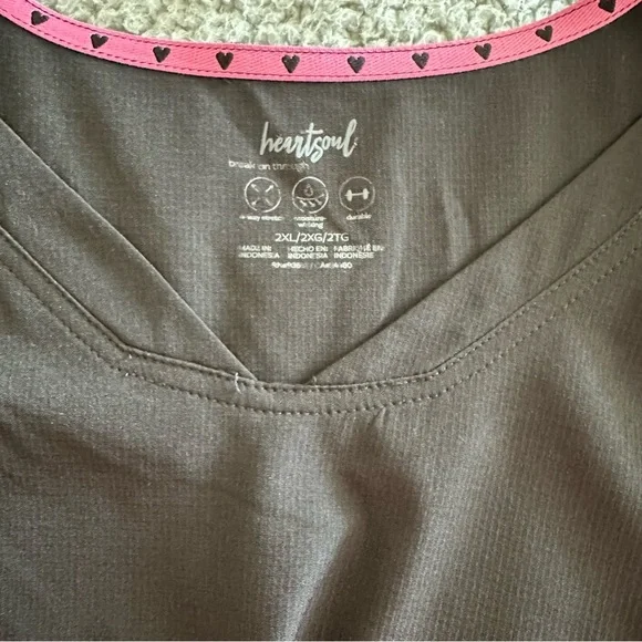 HeartSoul Black Scrubs - Picture 2 of 4